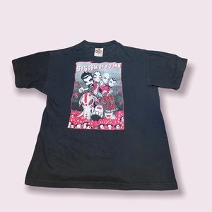 2002 System of a Down Tour Shirt Medium